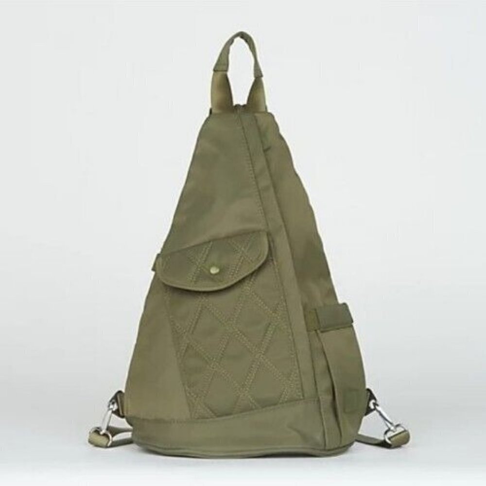 IHKWIP Convertible Sling Backpack Military Olive bag